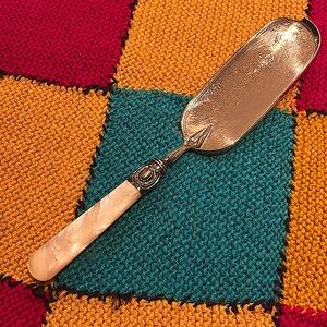 Vintage EP Silver Fish Server